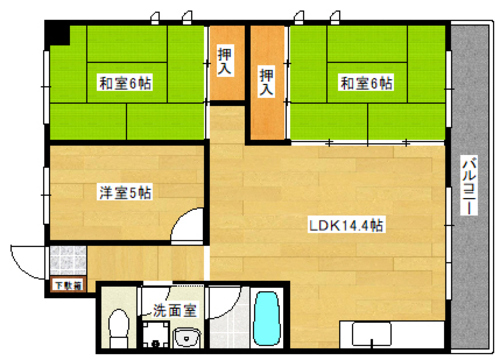 家族集まる大空間